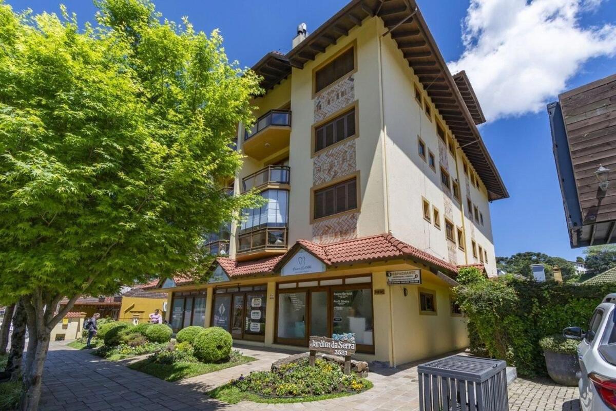 Rosa Edificio Jardim Da Serra Gramado Exteriér fotografie